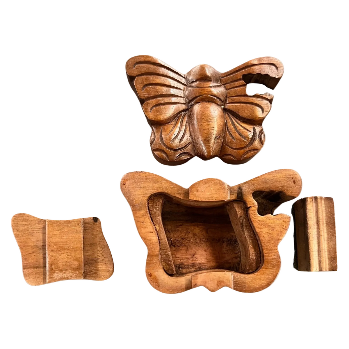 Butterfly Wooden Puzzle Box