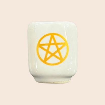 Pentagram Spell Candle Holder
