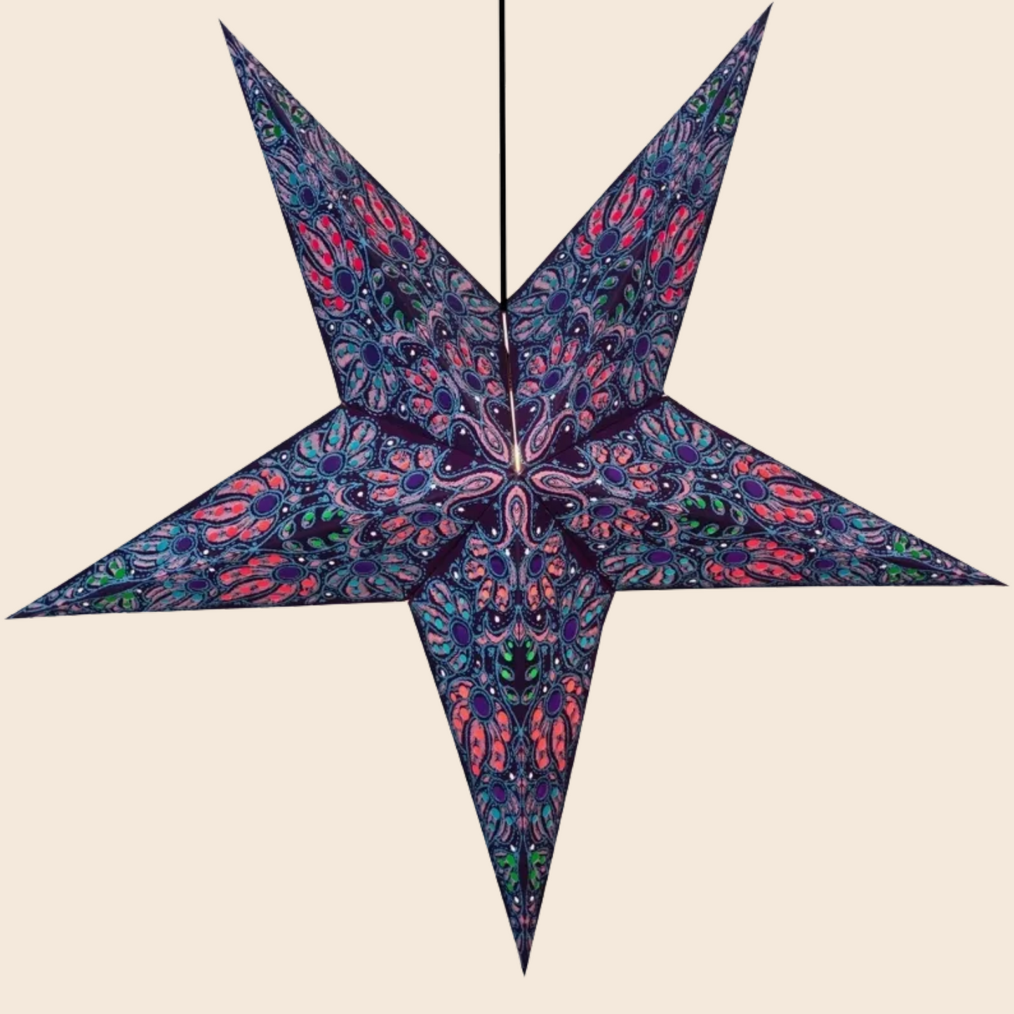 Gardenia Paper Star Lantern