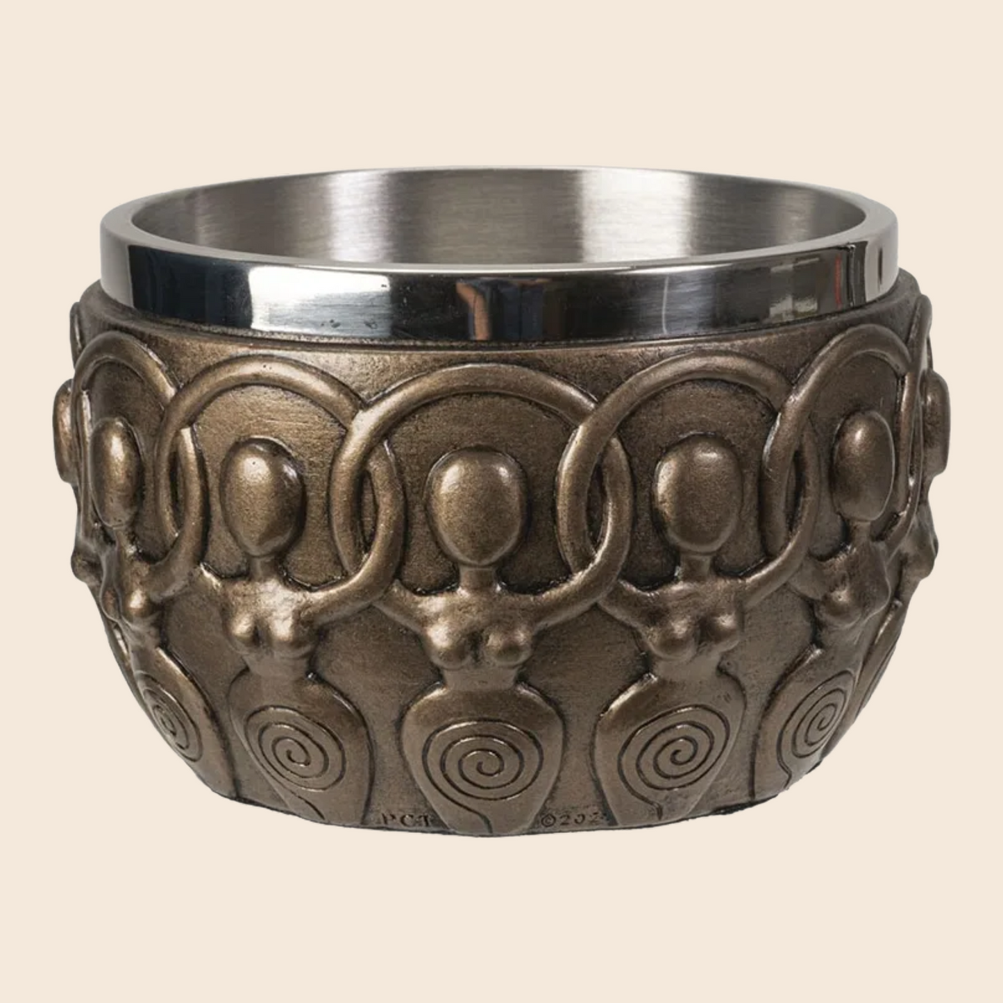 Spiral Goddess Smudge Bowl