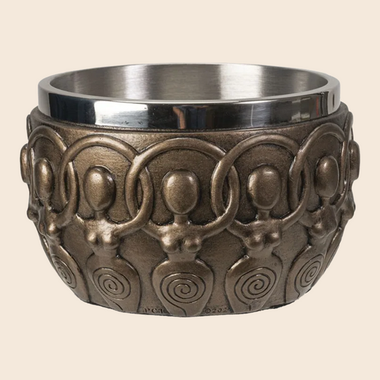 Spiral Goddess Smudge Bowl