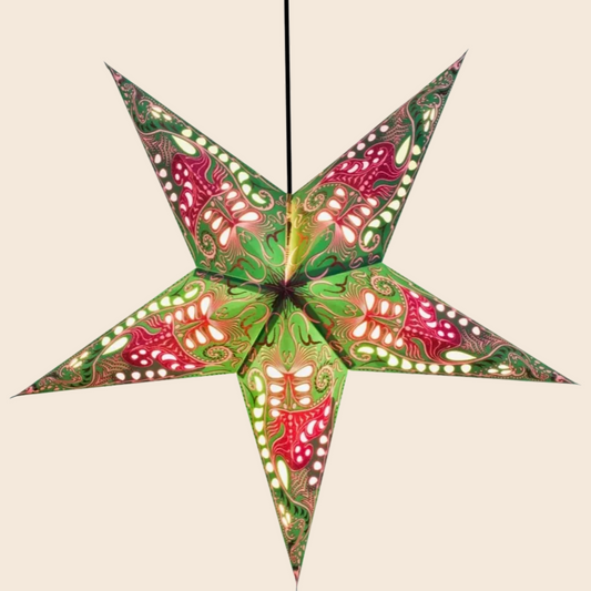 Life's Goodness Paper Star Lantern