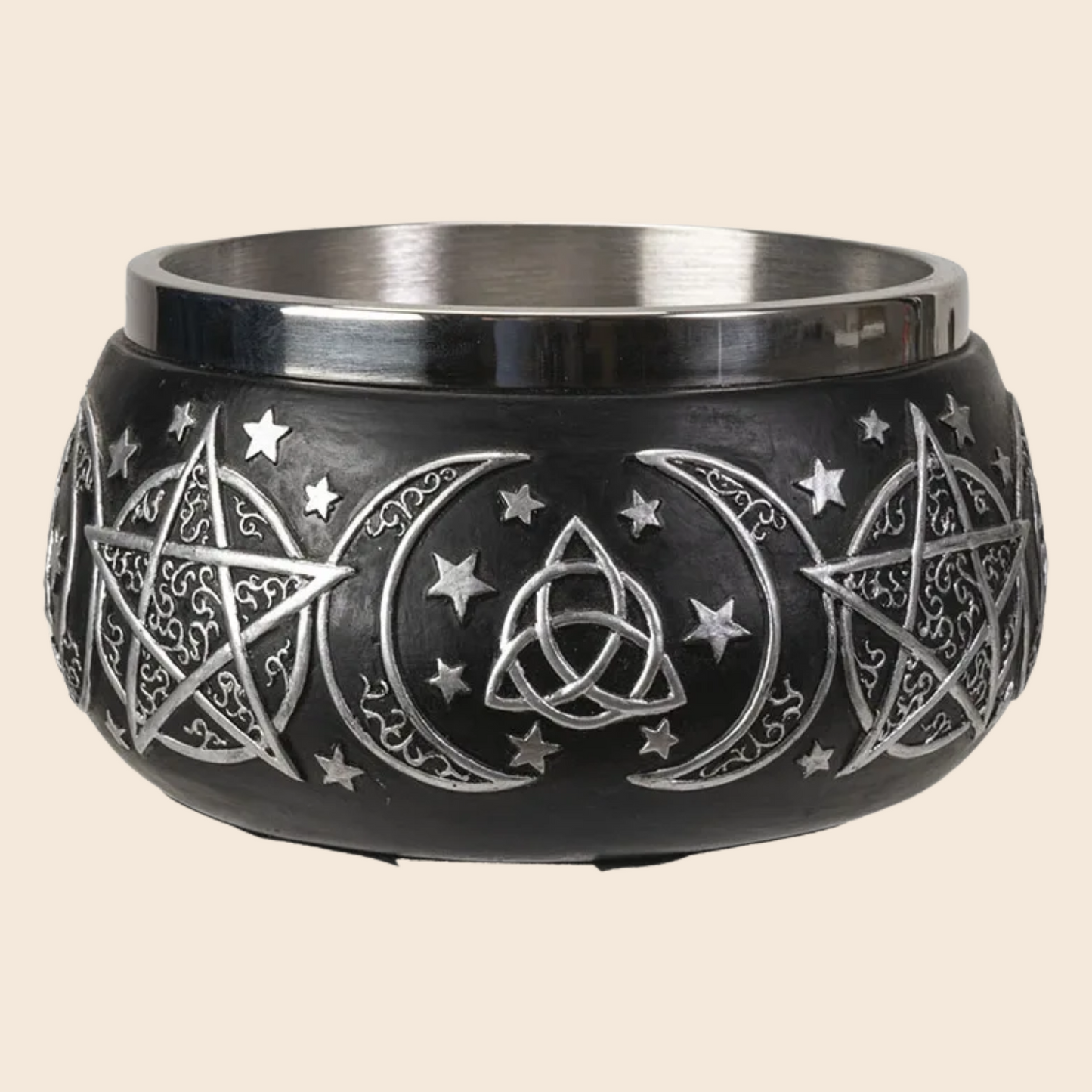 Triple Moon Smudge Bowl