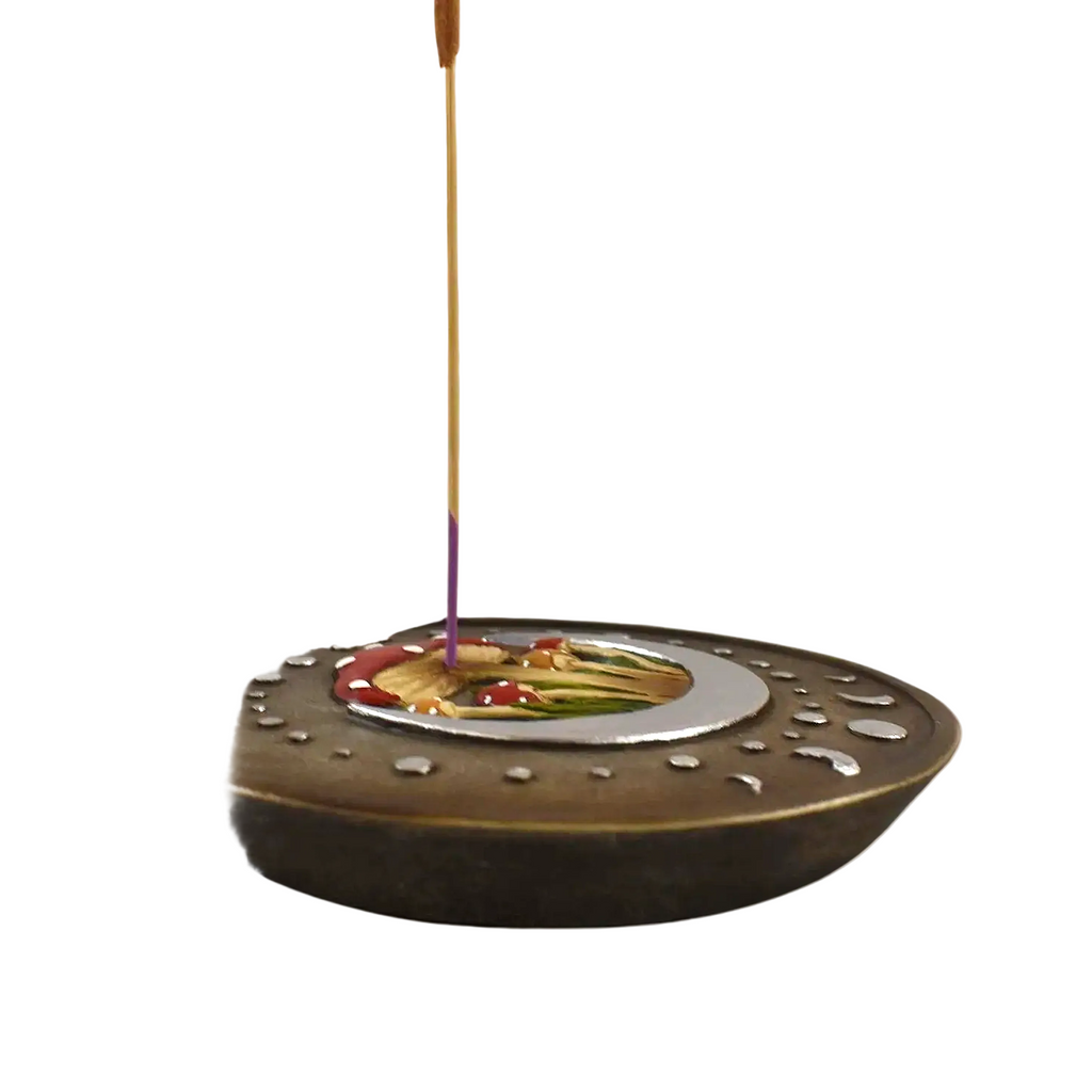 Round Mushroom Incense Burner