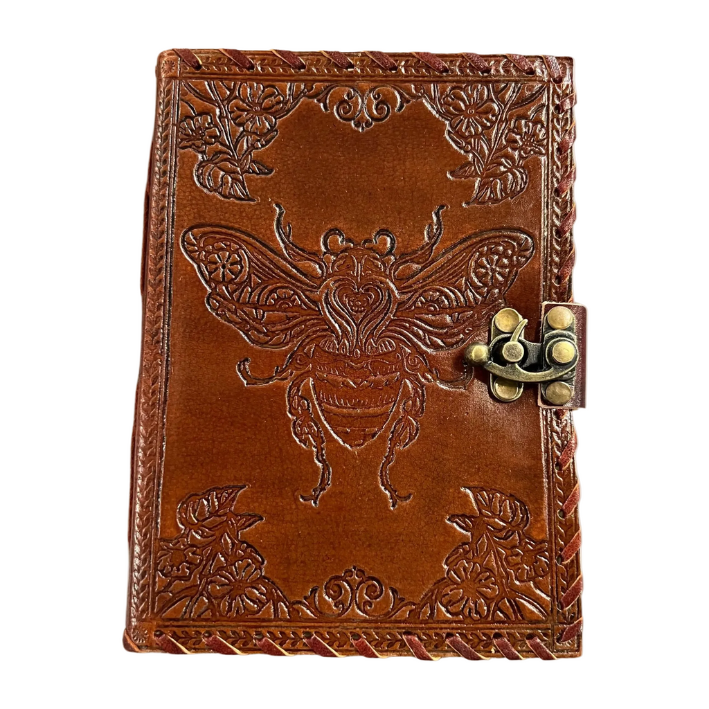 Bee Leather Journal
