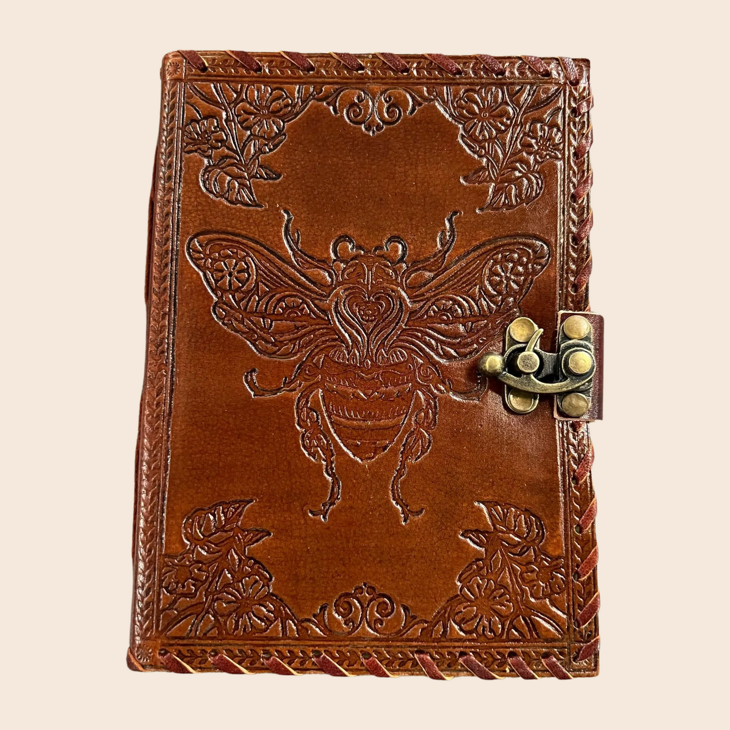 Bee Leather Journal