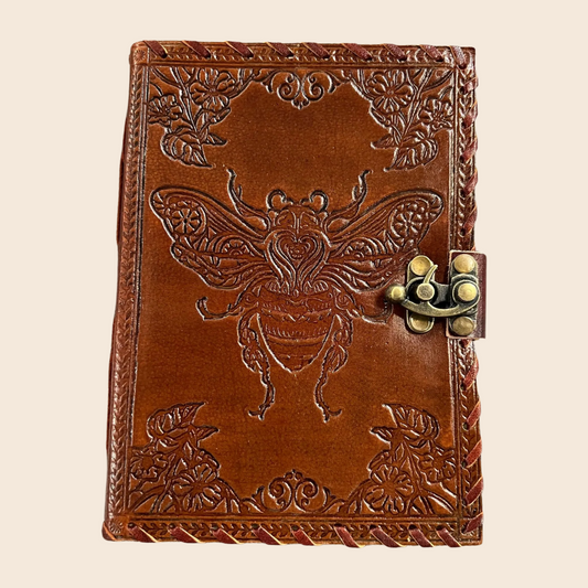 Bee Leather Journal