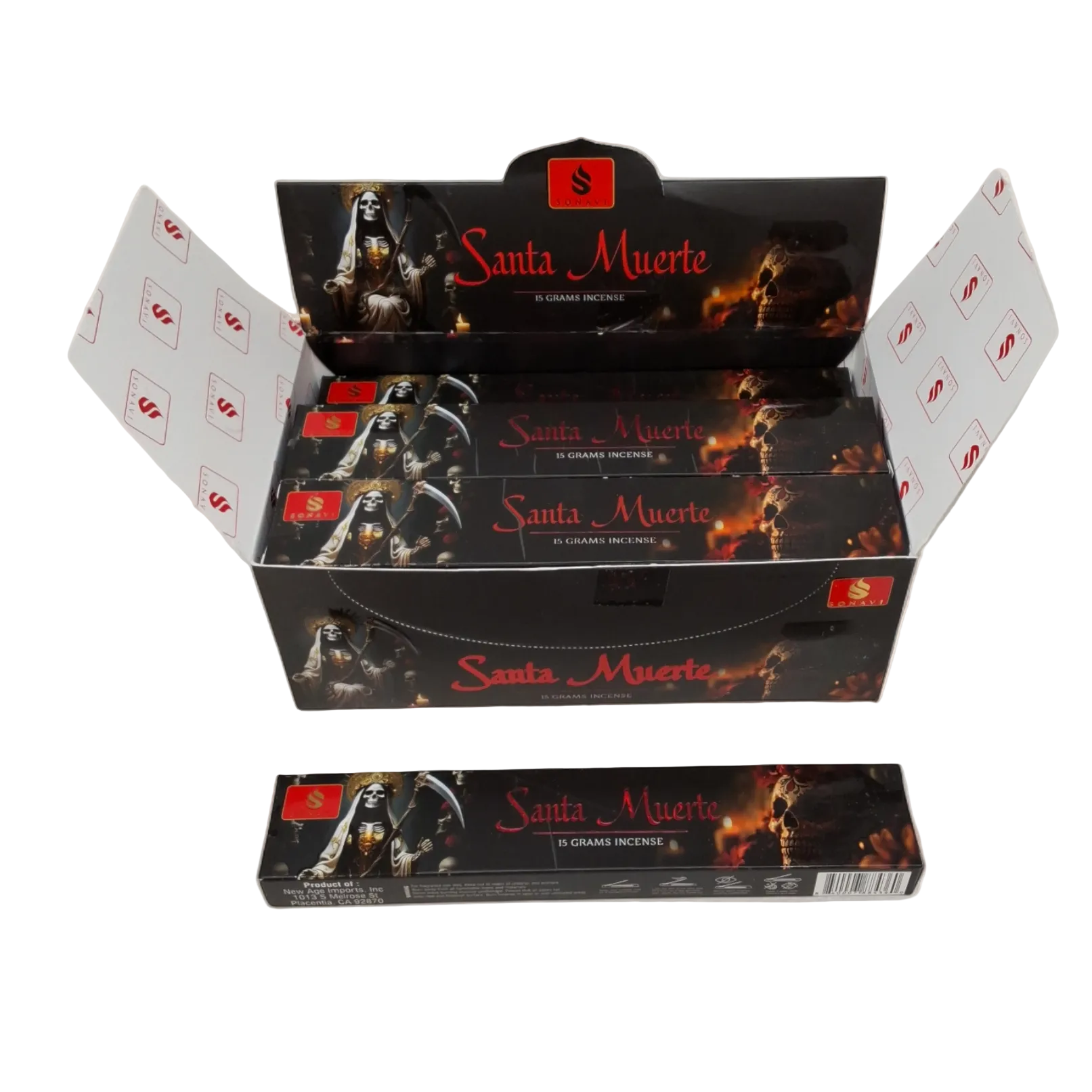 Santa Muerte Incense 15g Box