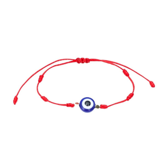 Bracelet - Plain Evil Eye, Red