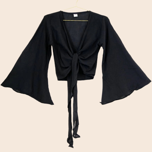 Solid Wrap Top