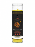 Glass Jar Candle Scented - Leo: The Lion