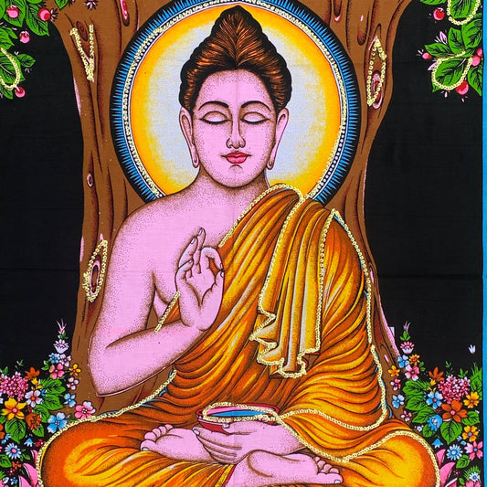 Buddha Tapestry 30" X 43"
