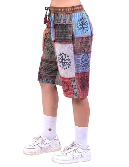 Celestial Patchwork Shorts