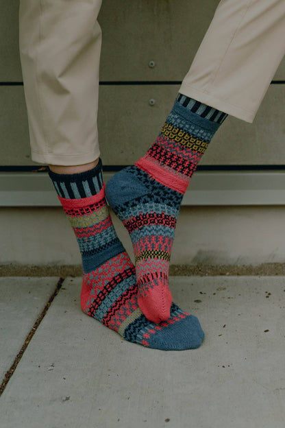 Masala Crew Socks | USA Made Sustainable Mismatched Socks