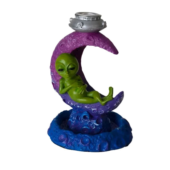Alien on Moon Backflow Burner