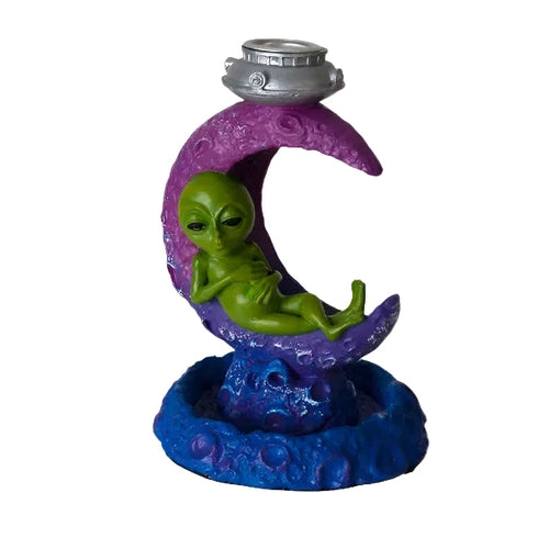 Alien on Moon Backflow Burner