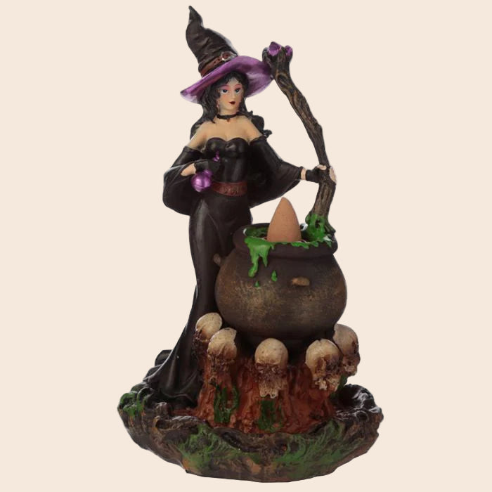 Witch Back Flow Incense Burner