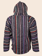 Baja Gray and Multicolor Stripes