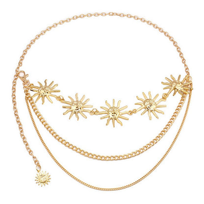 Sun or Moon Chain Belt