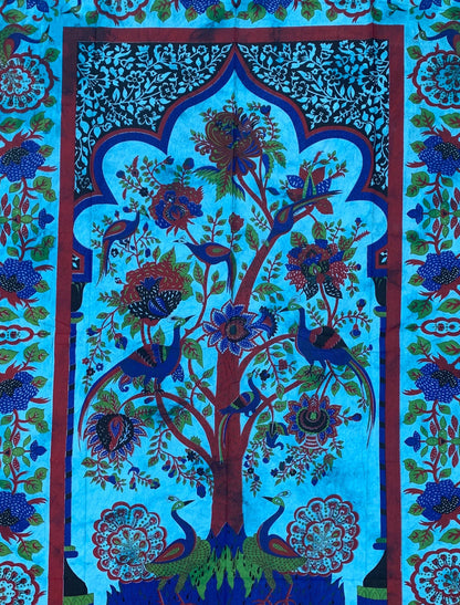 Temple Tree Of Life Tapestry Wall Hanging Decor Beach Throw