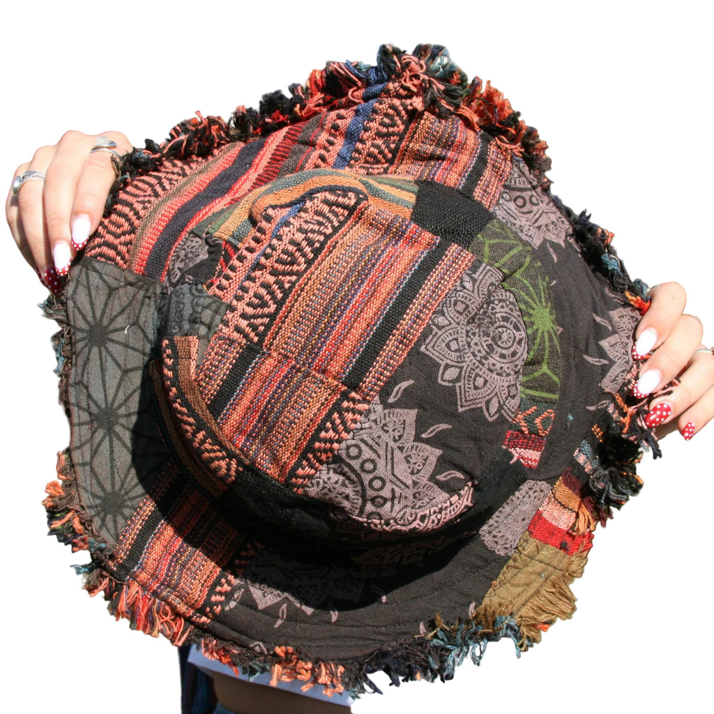 Overdye Patchwork Hat