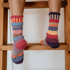 Sunny Crew Socks | USA Made Sustainable Mismatched Socks