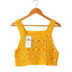 Crochet Cropped Tank Top