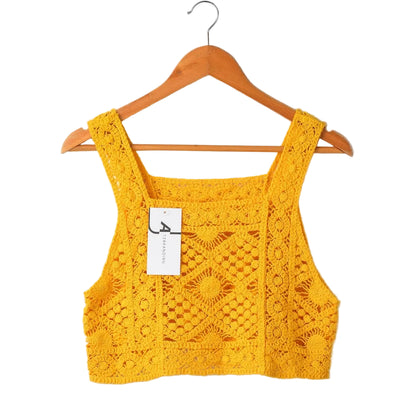 Crochet Cropped Tank Top