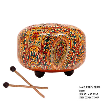 Mandala Steel Tongue Drum