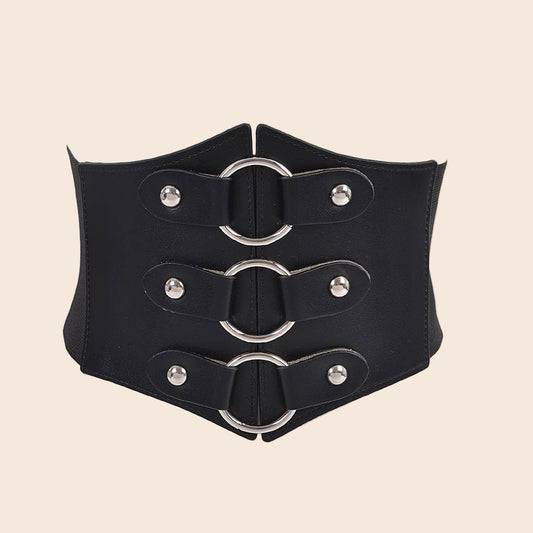 Wide Multi O Ring Metal Elastic Belt