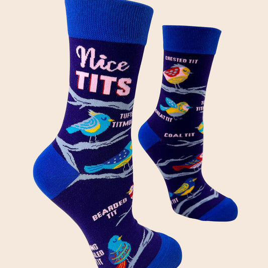 "Nice Tits" Women's Socks