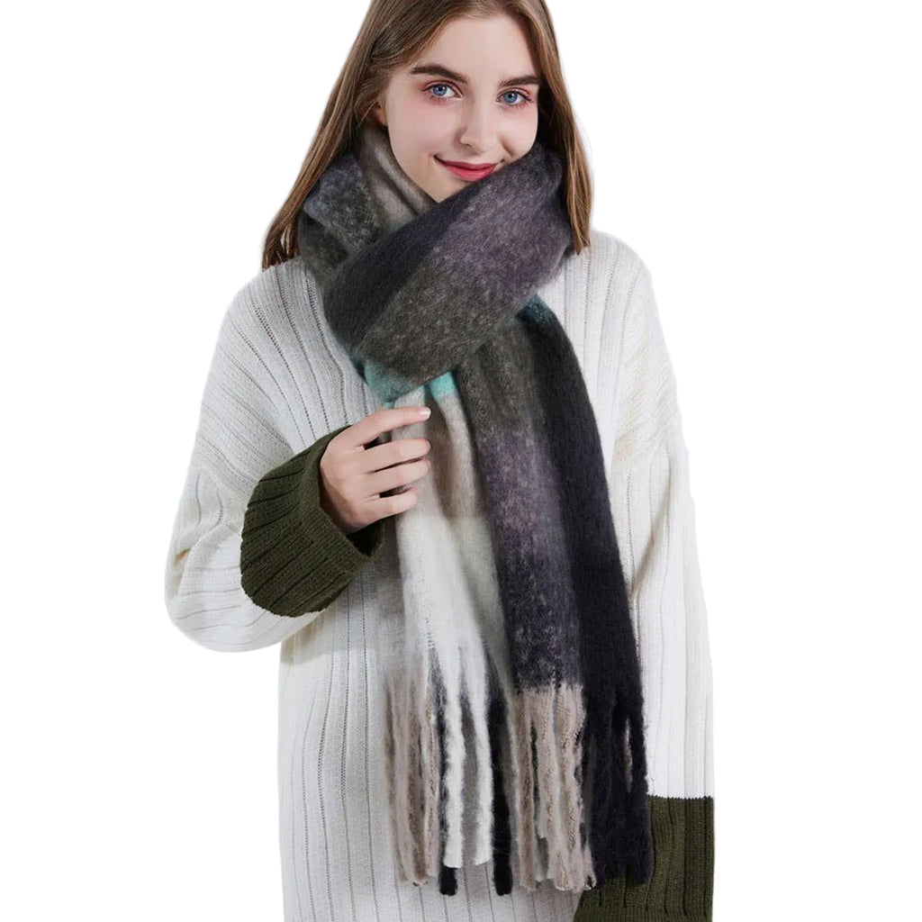 Colorful Checkered Scarf