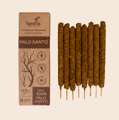 Ispalla - 4" Palo Santo Incense Stick - 8 sticks per pack