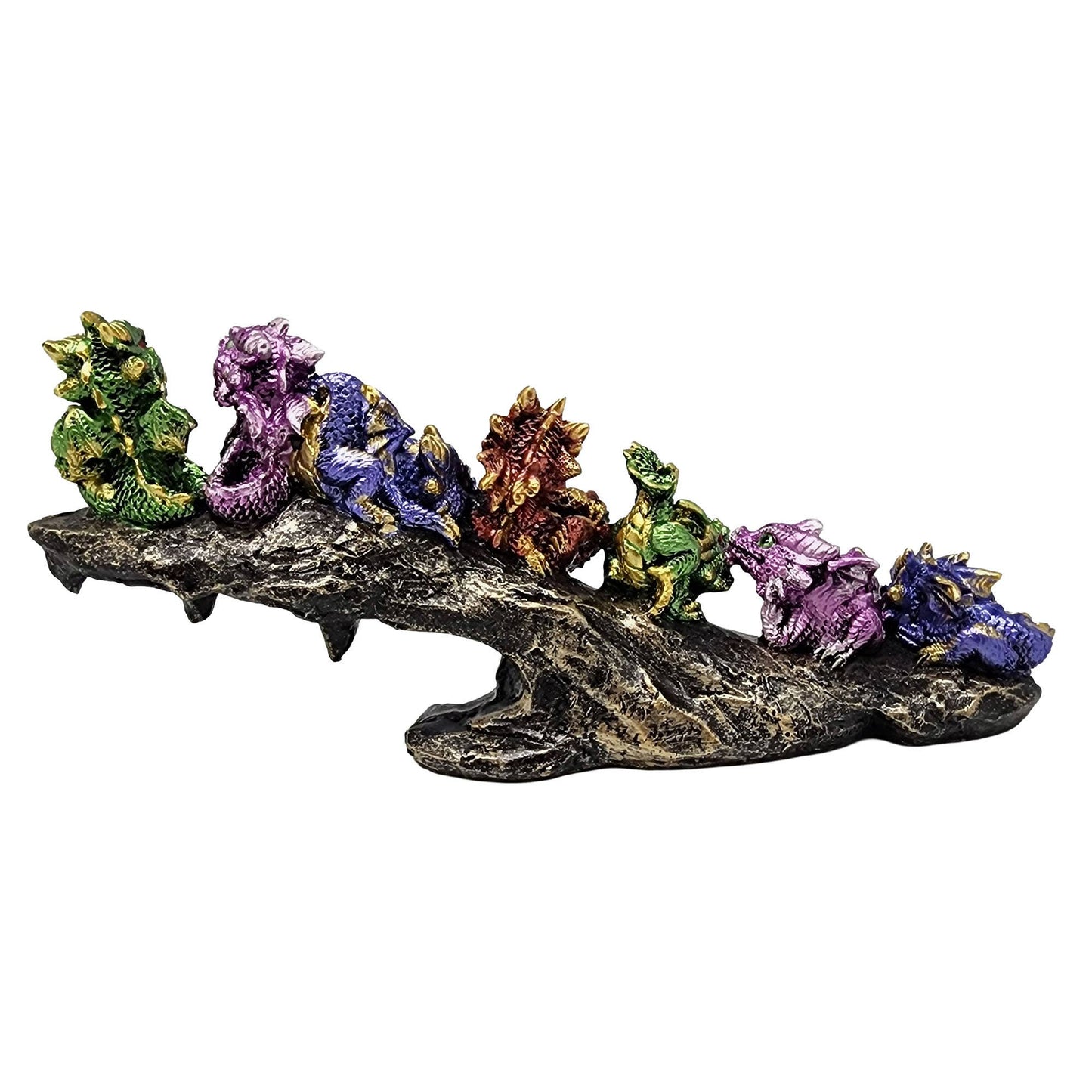 7 Baby Dragons on Rock
