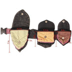 Pixie Three pocket Hip Festival fanny pack Waist Belt Bag