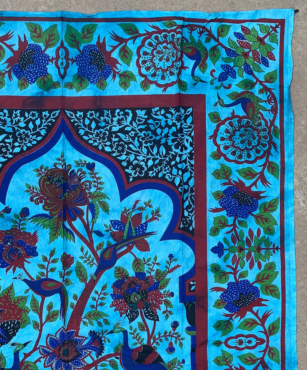 Temple Tree Of Life Tapestry Wall Hanging Decor Beach Throw