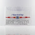 7 Knot Evil Eye Red Adjustable Bracelet