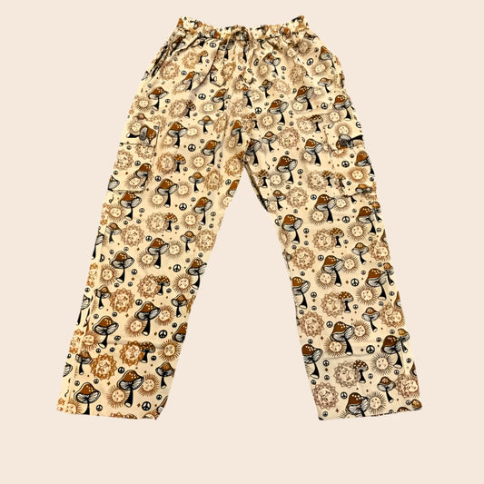 Mushroom and Sun Pants
