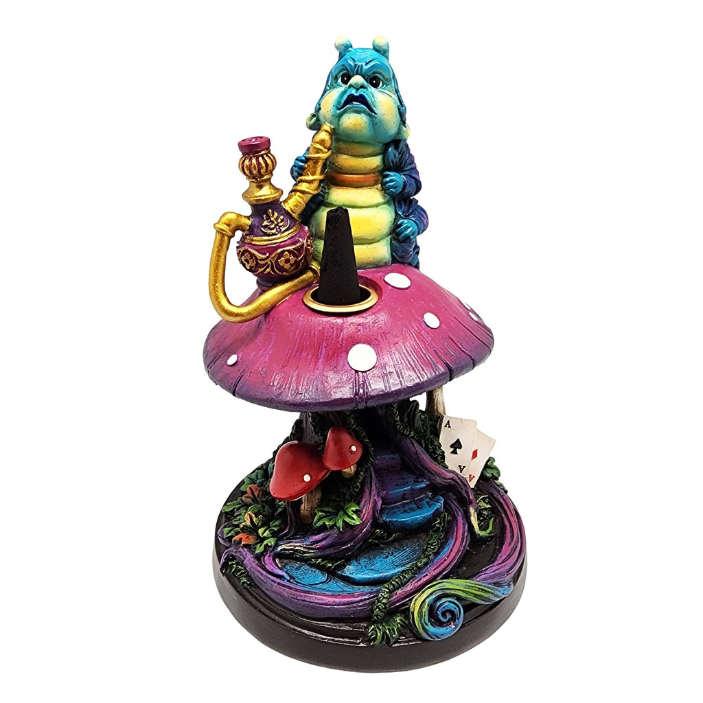 Caterpillar on Mushroom Hookah Backflow Burner