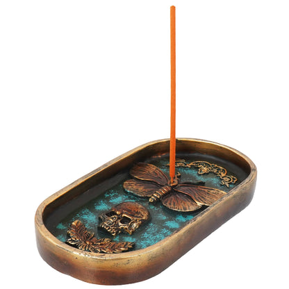 Moth/Skull Incense Burner