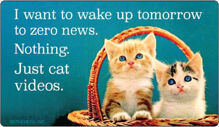 Zero News Sticker