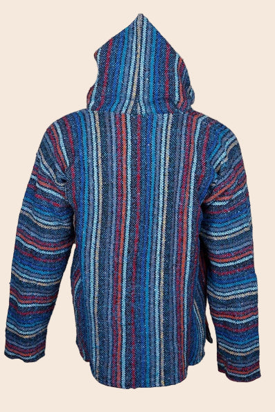 Baja Small Blue Stripes