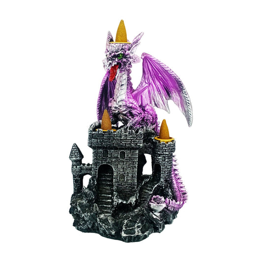 3 Pieces Dragon Back Flow Incense Burner