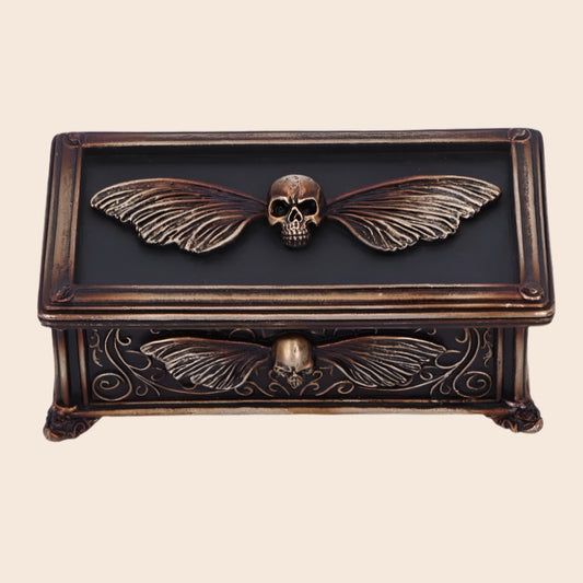 Skull/Moth Box