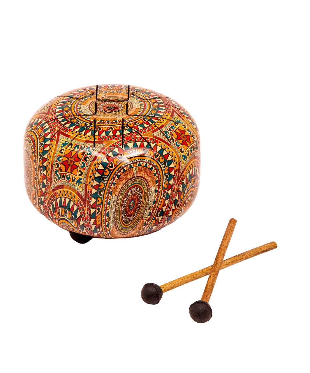 Mandala Steel Tongue Drum