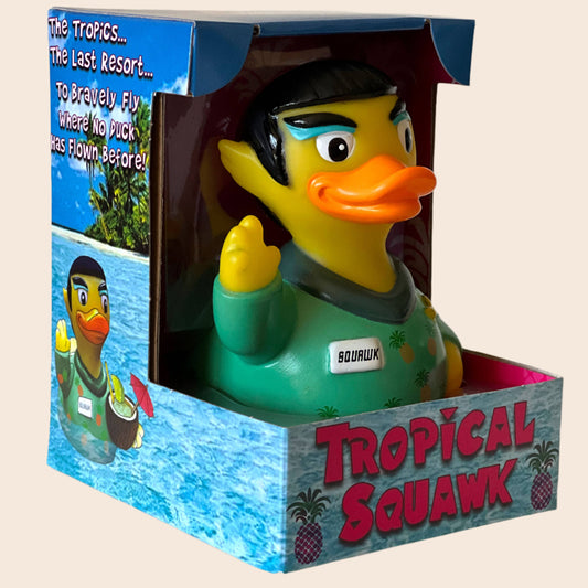 Celebriducks Tropical Squawk Limited Edition Rubber Duck