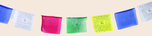 WIND HORSE PRAYER FLAG (25) WITH PACKAGING