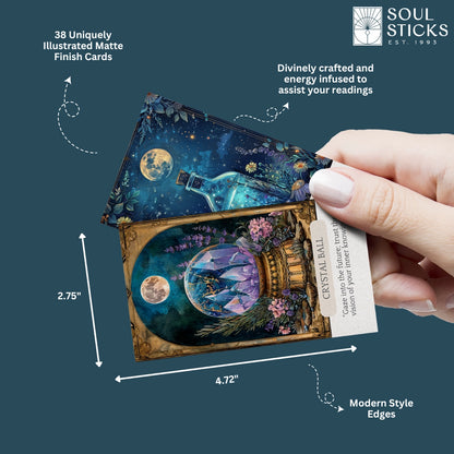 Magical Witch's Tools Oracle Card Deck