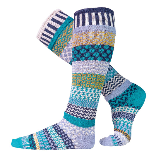 Agave Knee Socks | USA Made Sustainable Mismatched Socks