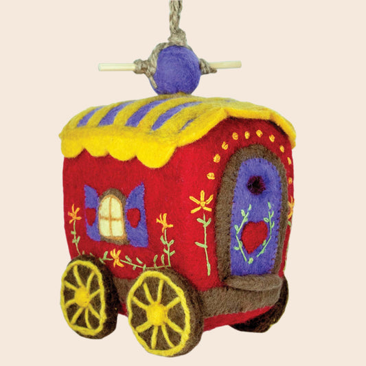 Gypsy Wagon Birdhouse